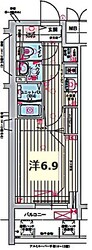 プレサンス東別院駅前Ⅱの物件間取画像